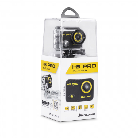 Camere de actiune - Camera moto de actiune Midland H5 PRO 4K