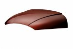 PENTRU MOTORUL TAU - Capac colorat SHAD pentru top case SHAD SH37
