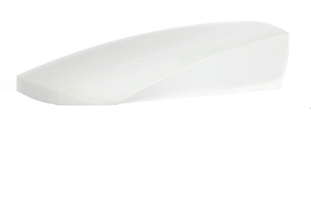 Piese moto - Capace colorate SHAD D1B23E08 for SH23 Alb