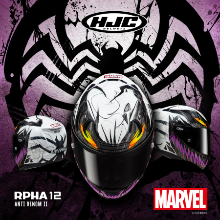 Casca HJC RPHA 12 Anti Venom II Marvel [5]
