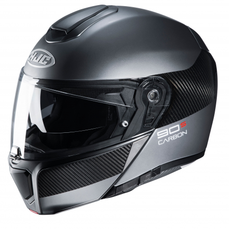 Integrale - Casca moto flip-up HJC 90S Carbon Luve