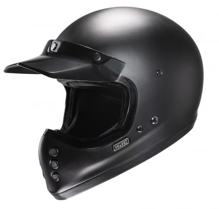 Casca retro off road HJC V60 Solid  [2]