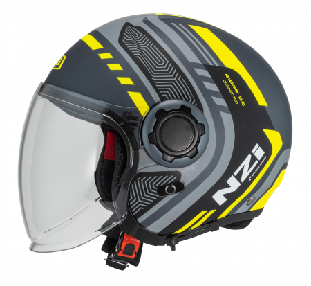 OPEN FACE - Casca NZI Ringway 2 Duo Connected