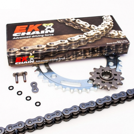 Piese moto - Chain kit EK ‘ORIGINAL EK + JT with SRX2 chain -most used