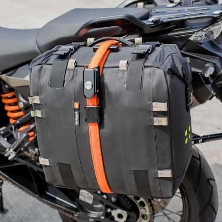 ACCESORII - Chinga antifurt cu cheie Kriega Steelcore, Portocaliu - lichidare stoc!