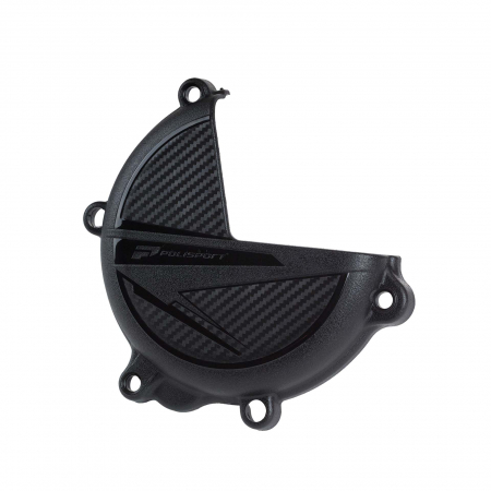 Piese moto - Clutch Cover protector POLISPORT PERFORMANCE 8478900001 Negru