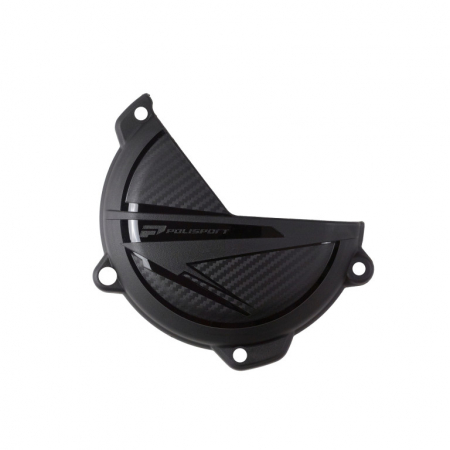 Piese moto - Clutch Cover protector POLISPORT PERFORMANCE 8499000001 Negru