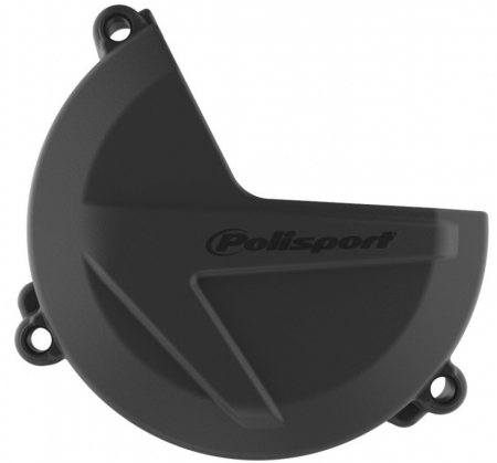 Piese moto - Clutch cover protector POLISPORT PERFORMANCE Negru