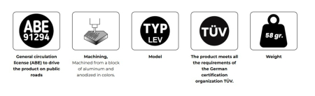 Clutch lever adapter PUIG 21921N Negru [1]