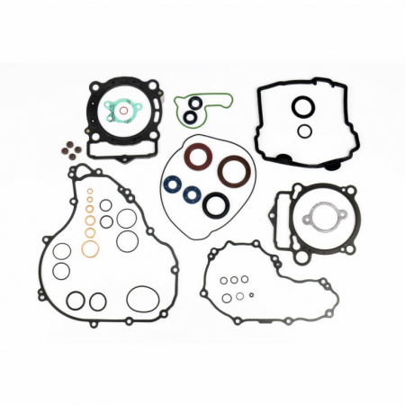 Piese moto - Complete gasket kit with oil seals ATHENA P400270900079