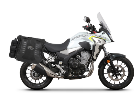 Piese moto - Complete set of SHAD TERRA TR40 adventure saddlebags, including mounting kit SHAD HONDA CB 500 X