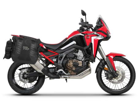 Piese moto - Complete set of SHAD TERRA TR40 adventure saddlebags, including mounting kit SHAD HONDA CRF 1100 Africa Twin