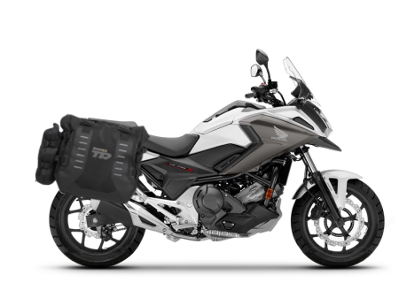Piese moto - Complete set of SHAD TERRA TR40 adventure saddlebags, including mounting kit SHAD HONDA NC 750 X