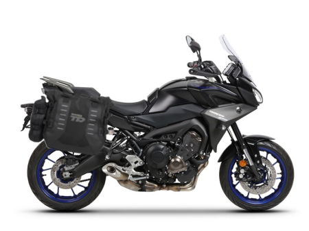 Piese moto - Complete set of SHAD TERRA TR40 adventure saddlebags, including mounting kit SHAD YAMAHA MT-09 Tracer / Tracer 900