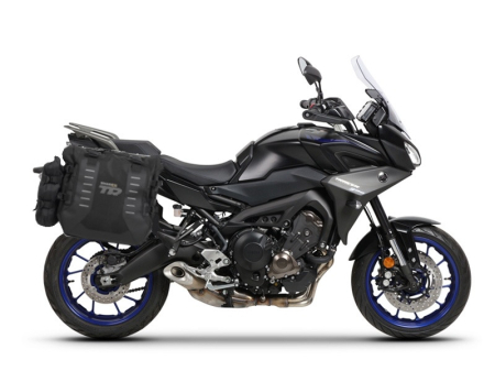 Piese moto - Complete set of SHAD TERRA TR40 adventure saddlebags, including mounting kit SHAD YAMAHA MT-09 Tracer / Tracer 900