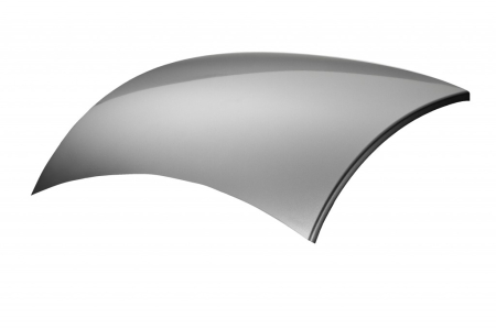 Piese moto - Cover SHAD D1B45E05 pentru SH45 argintiu