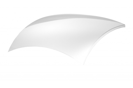 Piese moto - Cover SHAD D1B45E08 pentru SH45 Alb