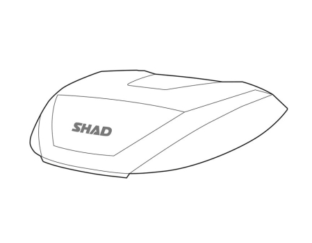 Piese moto - Cover SHAD SH59X D1B59T0R aluminium