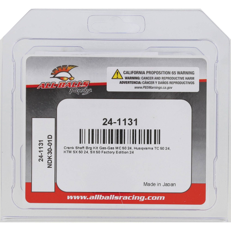 Crankshaft bearing kit All Balls Racing CB24-1131 [3]