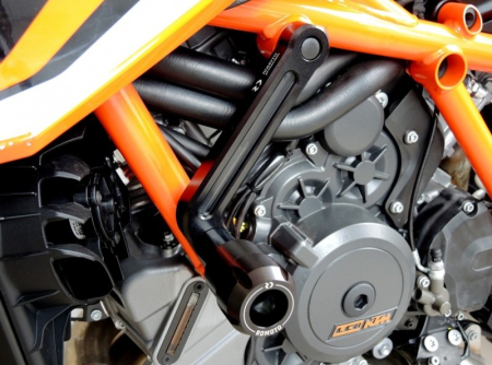 Crash protectors RDMOTO KTM13N black polyamide [3]