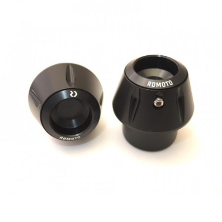 Piese moto - Crash protectors RDMOTO KTM13N Negru with black caps