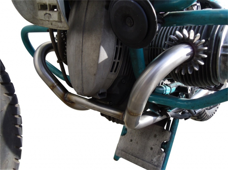 Piese moto - Decat pipe GPR BMW.88.DEC Brushed Stainless steel