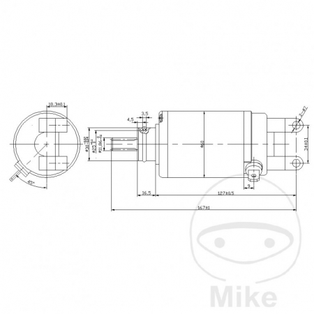Piese moto - Demaror JMP
