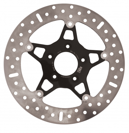 Piese moto - Disc de frana EBC FSD004BLK Black chrome