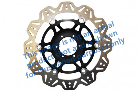 Piese moto - Disc de frana EBC VR1014BLK Negru