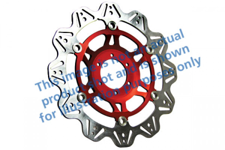 Piese moto - Disc de frana EBC VR2089RED Rosu
