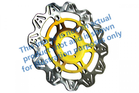 Piese moto - Disc de frana EBC VR640GLD Auriu