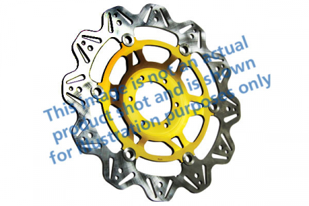 Piese moto - Disc de frana EBC VR694GLD Auriu