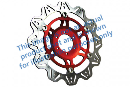 Piese moto - Disc de frana EBC VR842RED Rosu