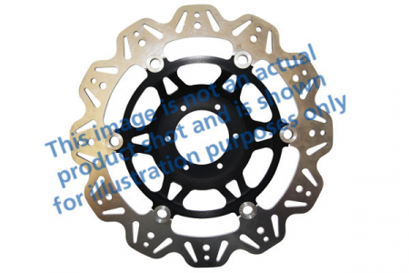 Piese moto - Disc de frana EBC VR9144BLK Negru