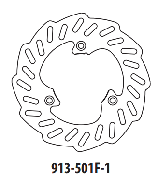 Piese moto - Disc de frana GOLDFREN 913-501F-1 fata 218 mm