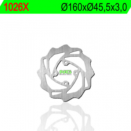 Piese moto - Disc de frana NG 1026X