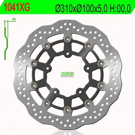 Piese moto - Disc de frana NG 1041XG