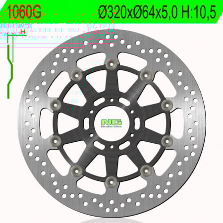 Piese moto - Disc de frana NG 1060G