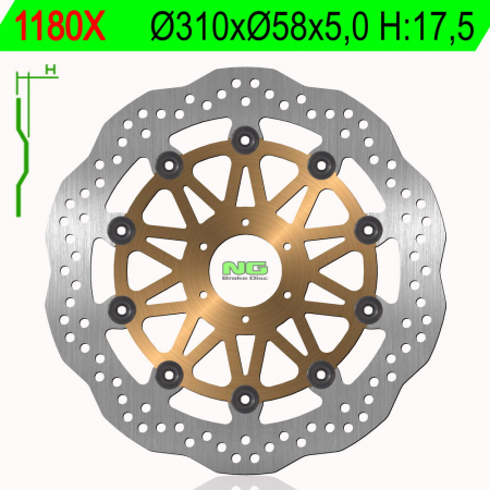 Piese moto - Disc de frana NG 1180X