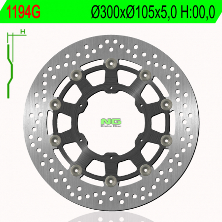 Piese moto - Disc de frana NG 1194G
