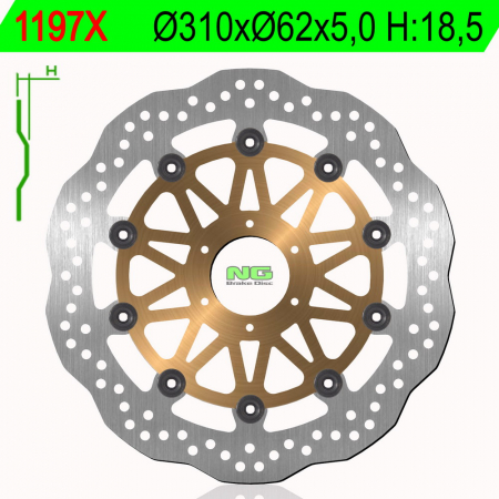 Piese moto - Disc de frana NG 1197X
