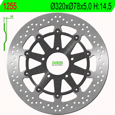 Piese moto - Disc de frana NG 1255