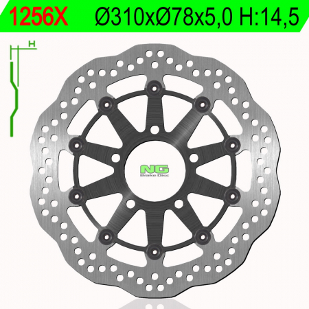 Piese moto - Disc de frana NG 1256X