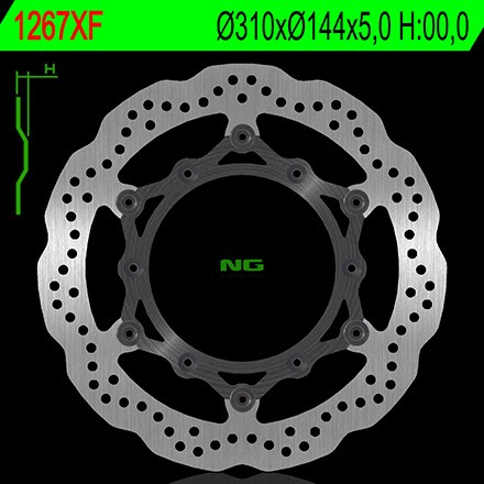 Piese moto - Disc de frana NG 1267XF