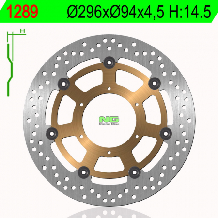 Piese moto - Disc de frana NG 1289