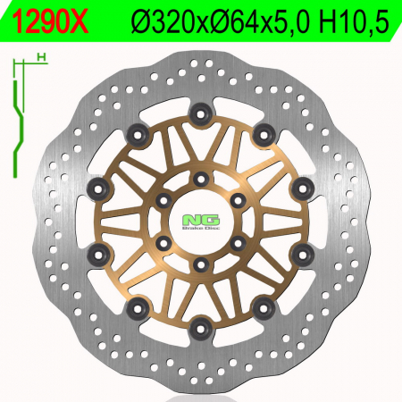 Piese moto - Disc de frana NG 1290X