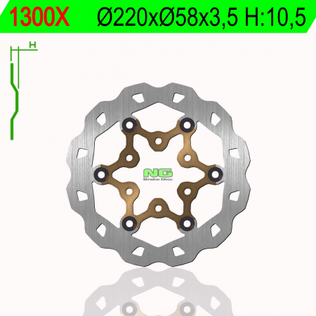 Piese moto - Disc de frana NG 1300X
