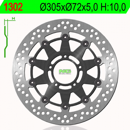 Piese moto - Disc de frana NG 1302