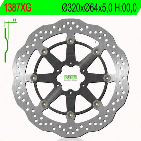 Piese moto - Disc de frana NG 1387XG