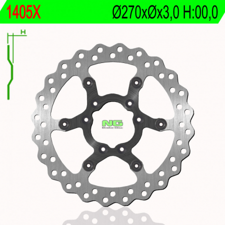 Piese moto - Disc de frana NG 1405X